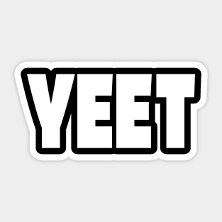 Yeet Graphic Tee - Trendy Slang Statement Design "YEET" Sticker
